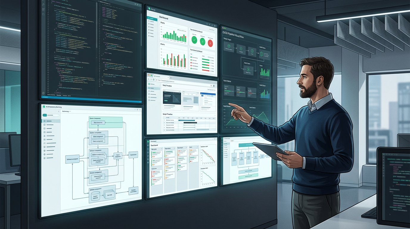 并行 agent 工作流示意图