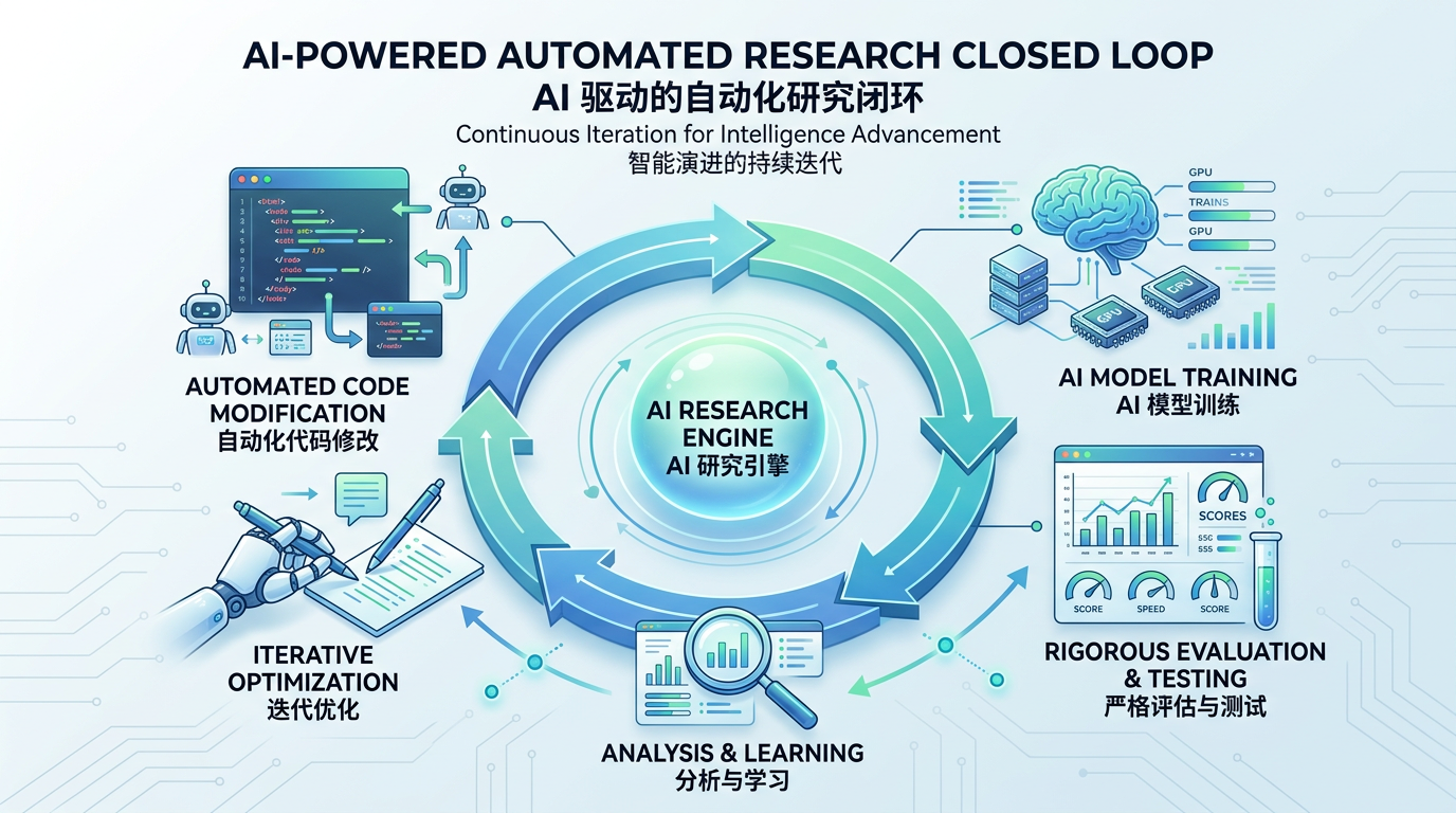 AI 自动研究最小闭环