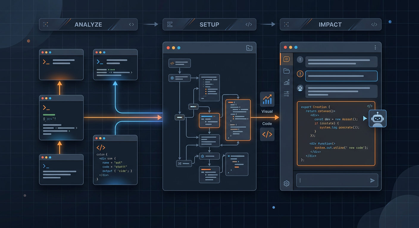analyze、setup、impact 这一套更像 AI 编程前的结构探测器