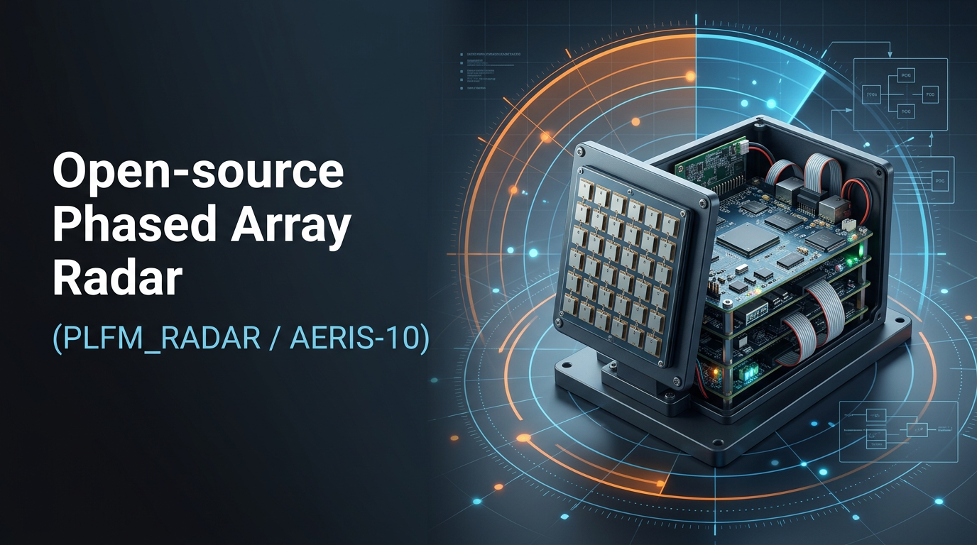 3 天涨星 1835，PLFM_RADAR：一个把相控阵雷达开源到 PCB、FPGA 和 GUI 的硬核项目