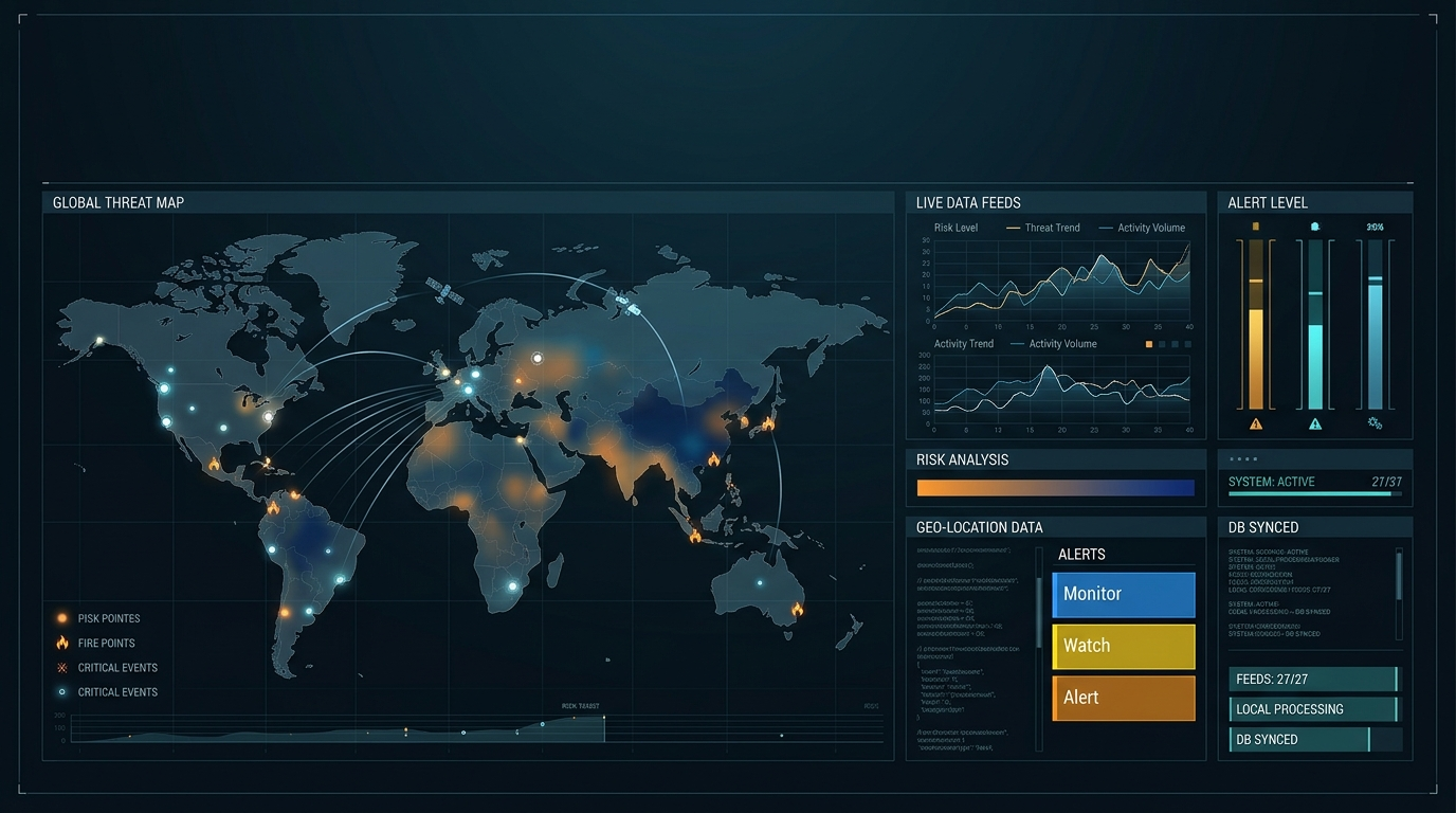 一个盯着全球的控制台Crucix
