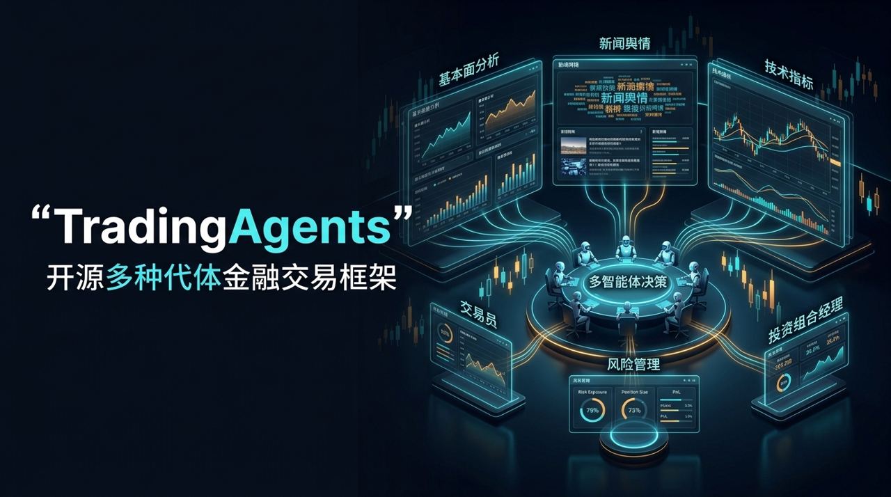 别再让一个 AI 猜涨跌了：TradingAgents 把“投研交易部”搬进了大模型