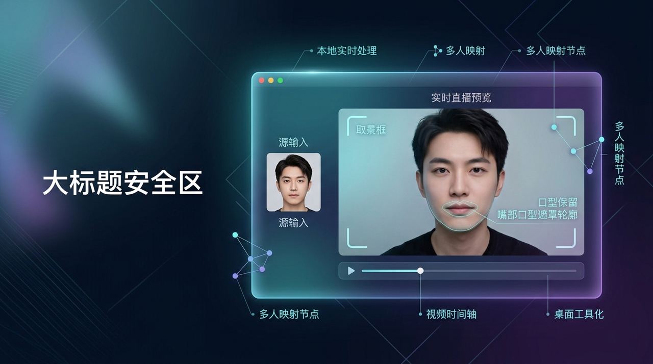 实时换脸，开始像普通人也能用的桌面工具了：Deep-Live-Cam 值得看