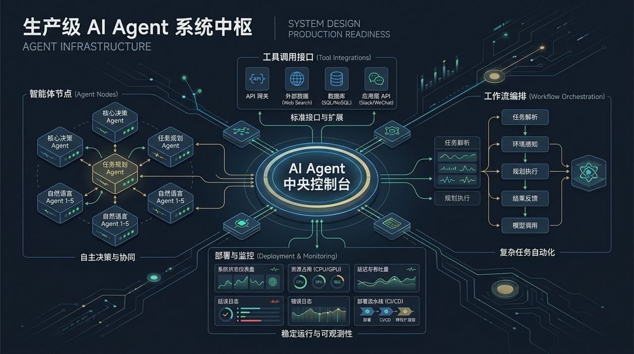 AgentScope 更像一套面向生产环境的智能体基础设施，而不只是一个“把模型接起来”的开发框架。