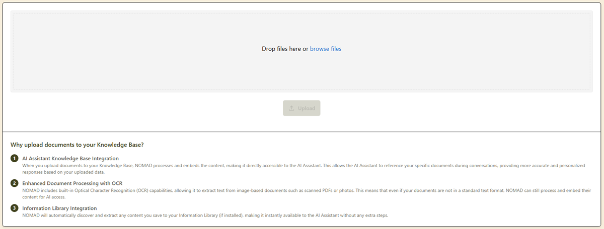 Knowledge Base 文档上传与检索