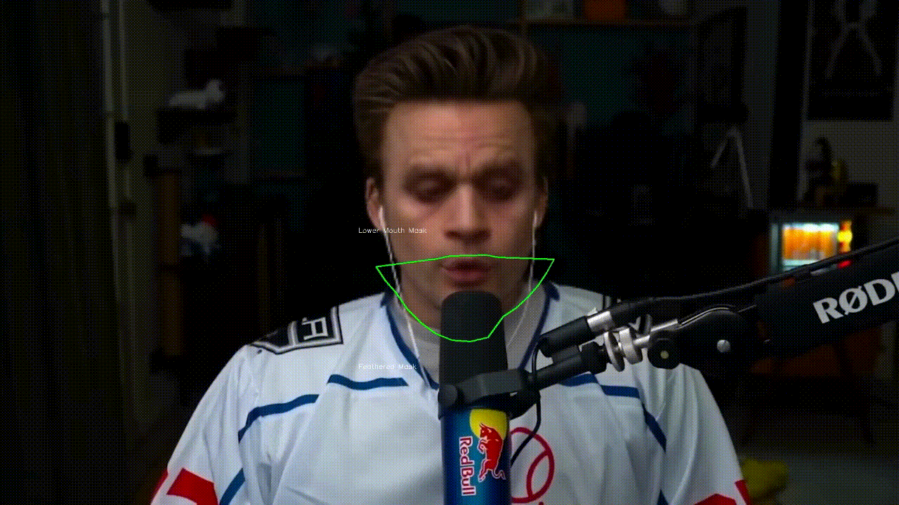 Mouth Mask 的目的不是让画面更“美颜”，而是尽量把说话时最容易穿帮的嘴部区域留在原视频里