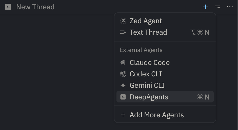 Deep Agents 工作台示意图
