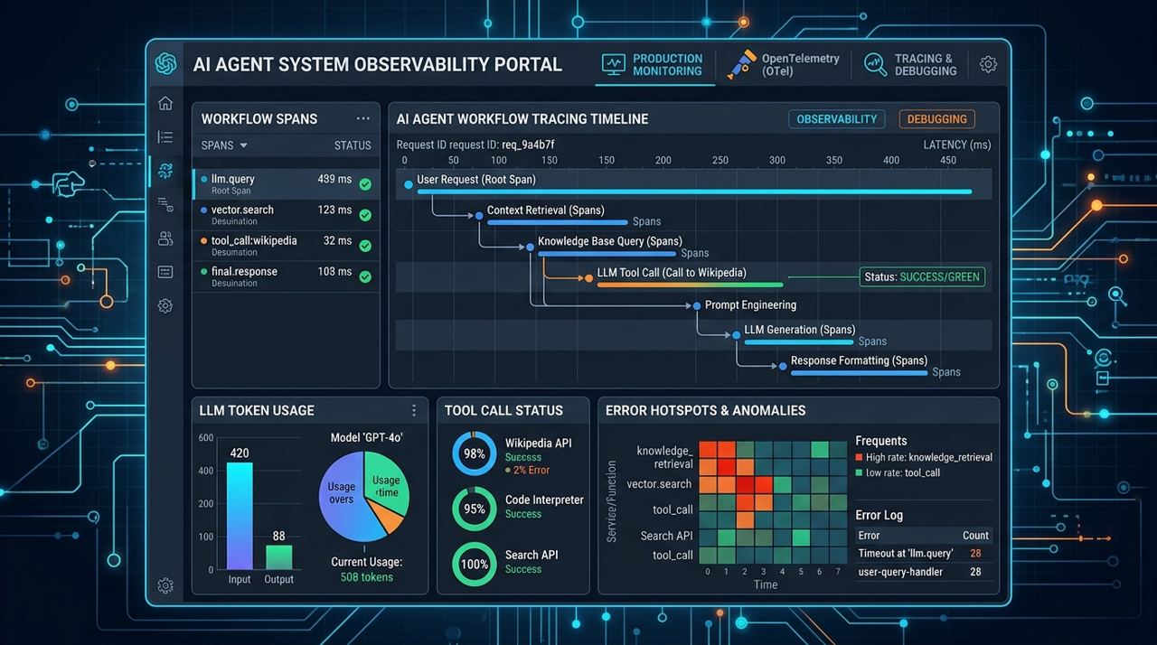 很多 Agent 框架在“智能”层讲得多，在可追踪、可排障、可观测层补得少；AgentScope 在这里明显更工程化。