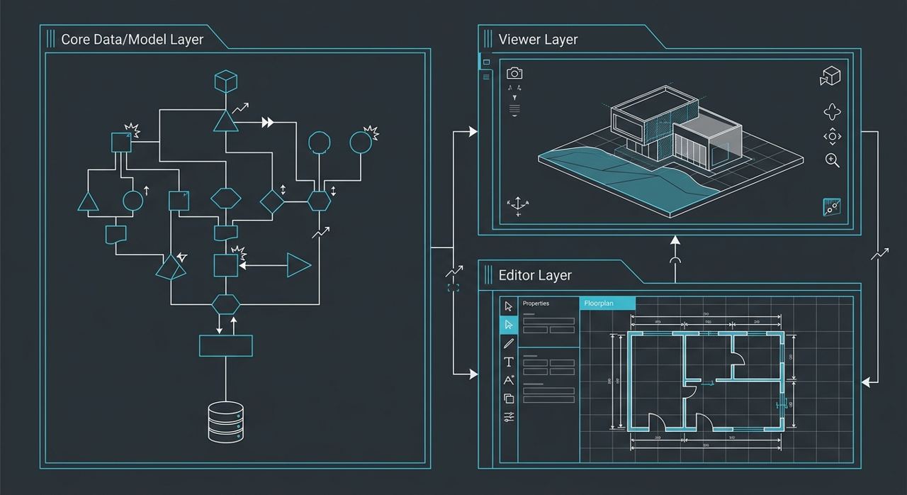 Pascal Editor 架构示意图