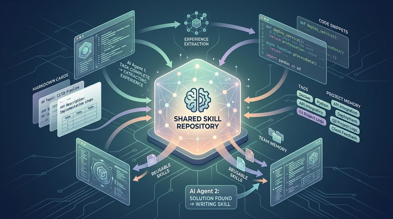 skill system 的价值不只是“会记住”，而是把一次解决方案变成团队后续可复用的处理规则。